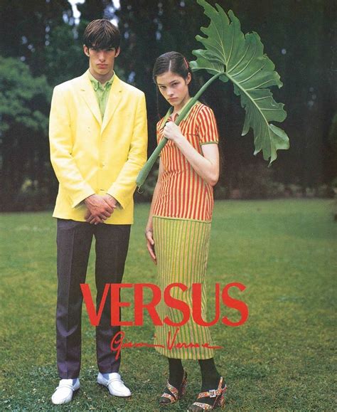 versus versace ss 1996 loennke engel|Lonneke Engel & Ivan De Pineda for Versus Gianni Versace SS .